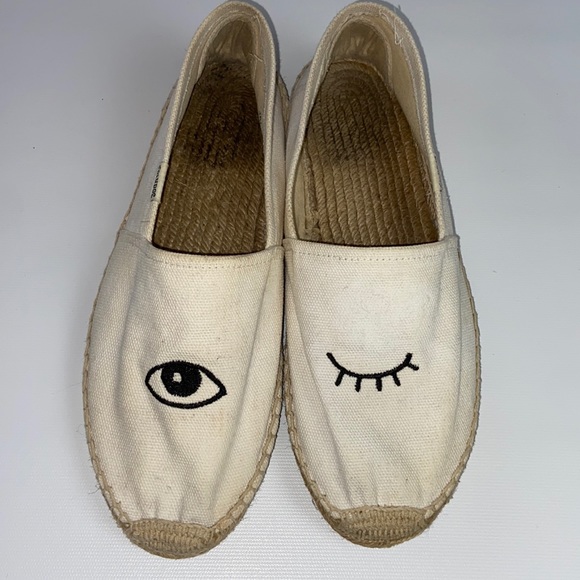 Soludos Shoes - Soludos Wink Espadrilles Flats Canvas Jason Polan